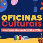 Oficinas culturais com...