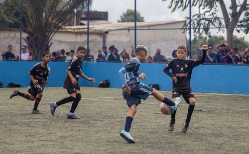 Finais Futebol Society na praça da Vila Badejo. Macaé/RJ.